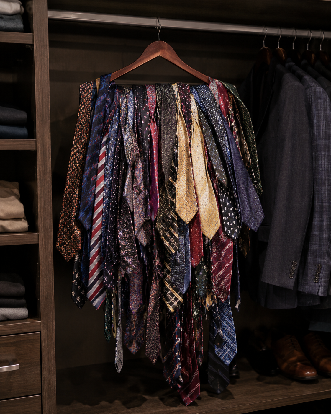 Luxury Tie Display Case